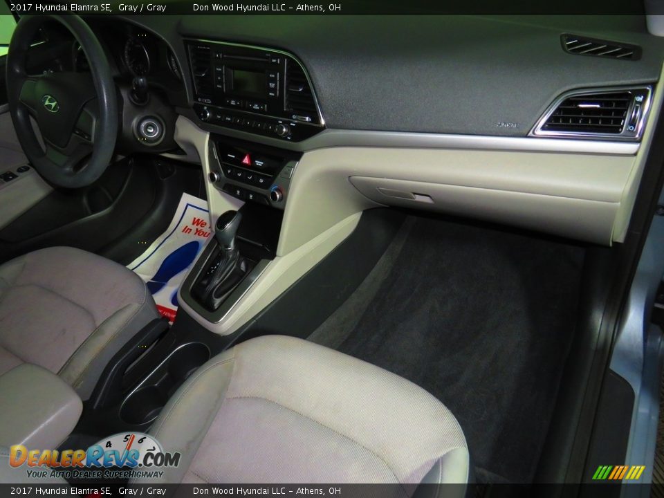 2017 Hyundai Elantra SE Gray / Gray Photo #26
