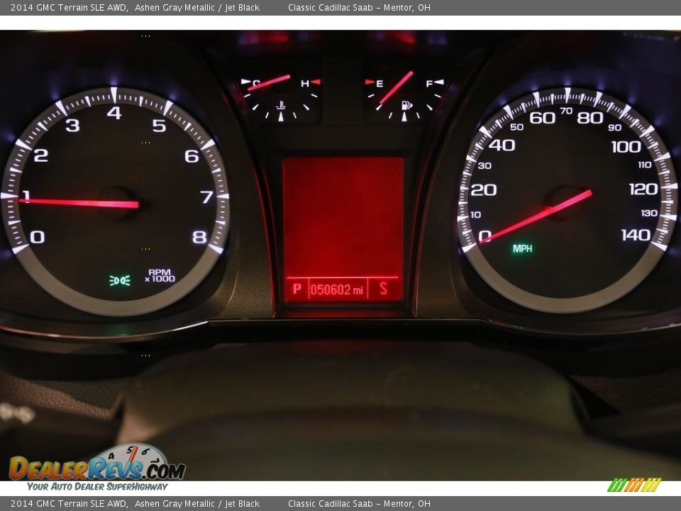 2014 GMC Terrain SLE AWD Ashen Gray Metallic / Jet Black Photo #8