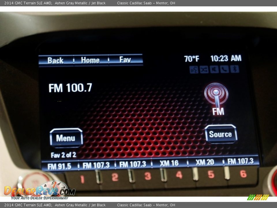 2014 GMC Terrain SLE AWD Ashen Gray Metallic / Jet Black Photo #10