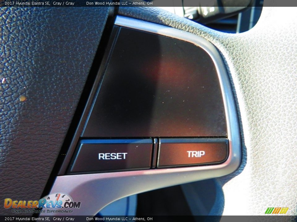 2017 Hyundai Elantra SE Gray / Gray Photo #31