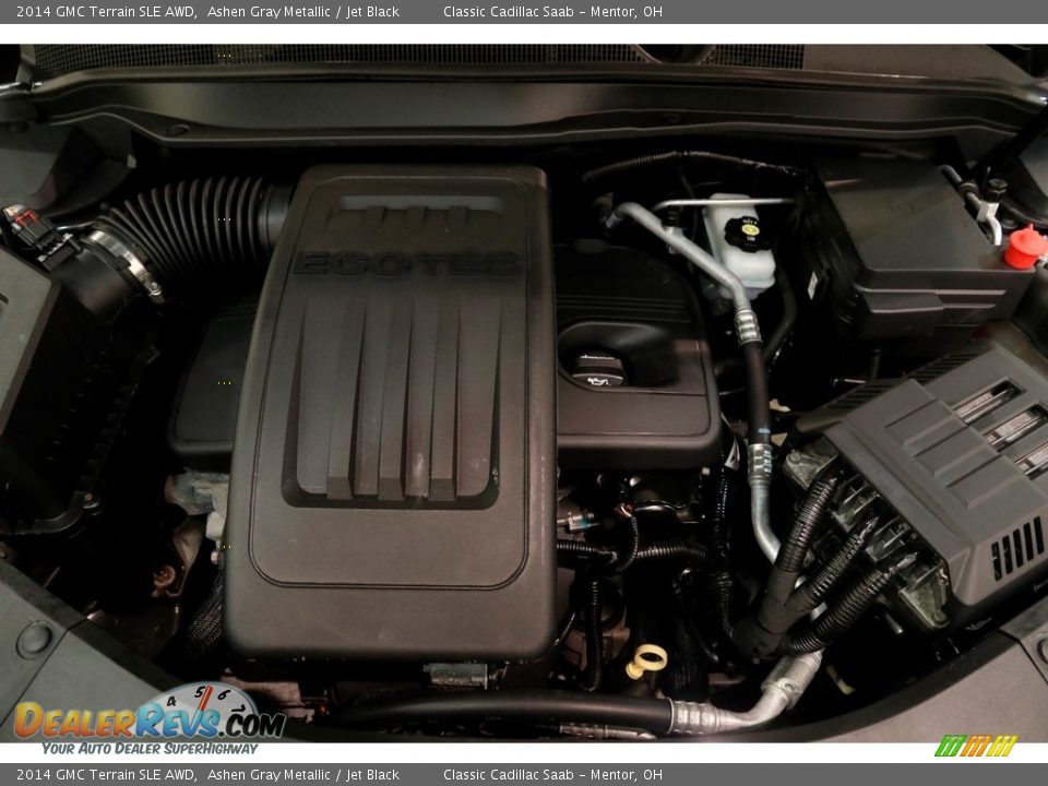 2014 GMC Terrain SLE AWD Ashen Gray Metallic / Jet Black Photo #17