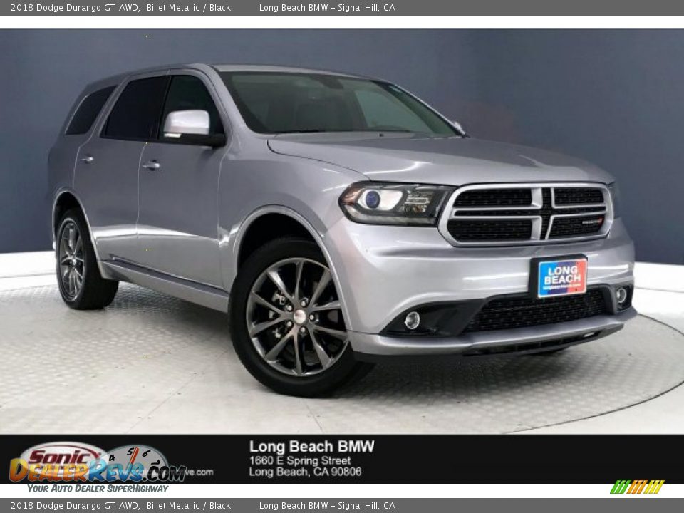 2018 Dodge Durango GT AWD Billet Metallic / Black Photo #1