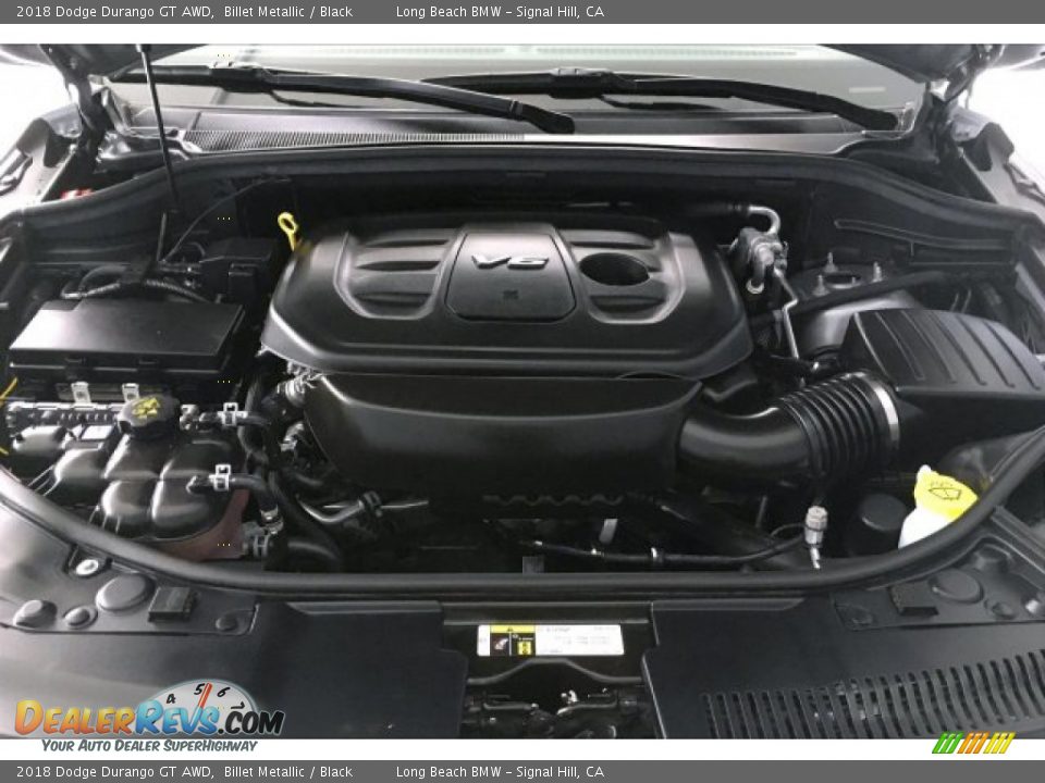 2018 Dodge Durango GT AWD Billet Metallic / Black Photo #9