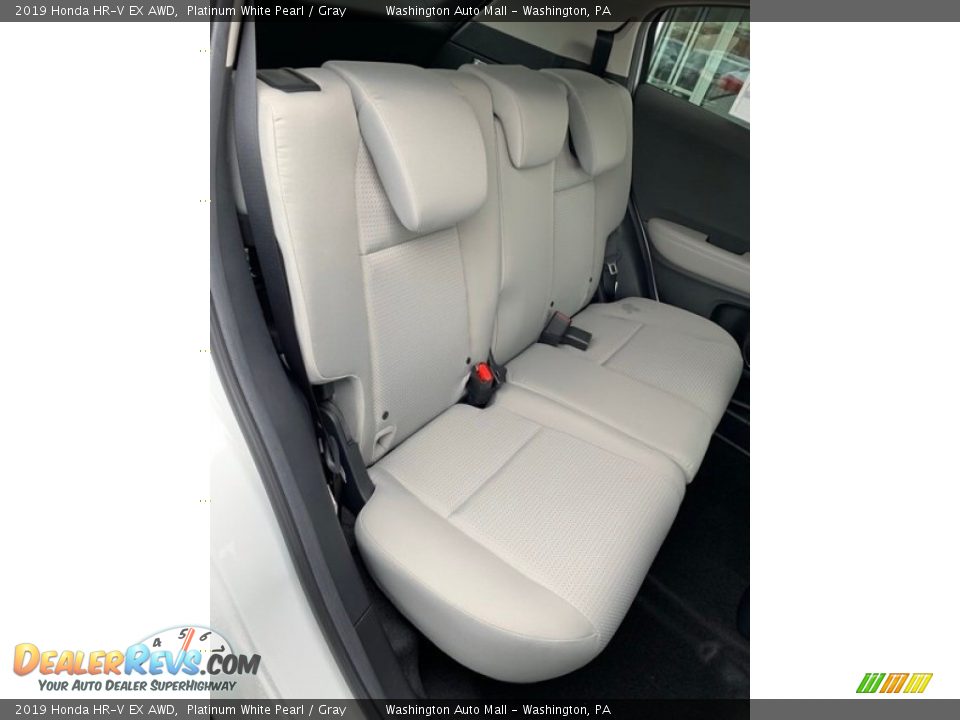 2019 Honda HR-V EX AWD Platinum White Pearl / Gray Photo #24