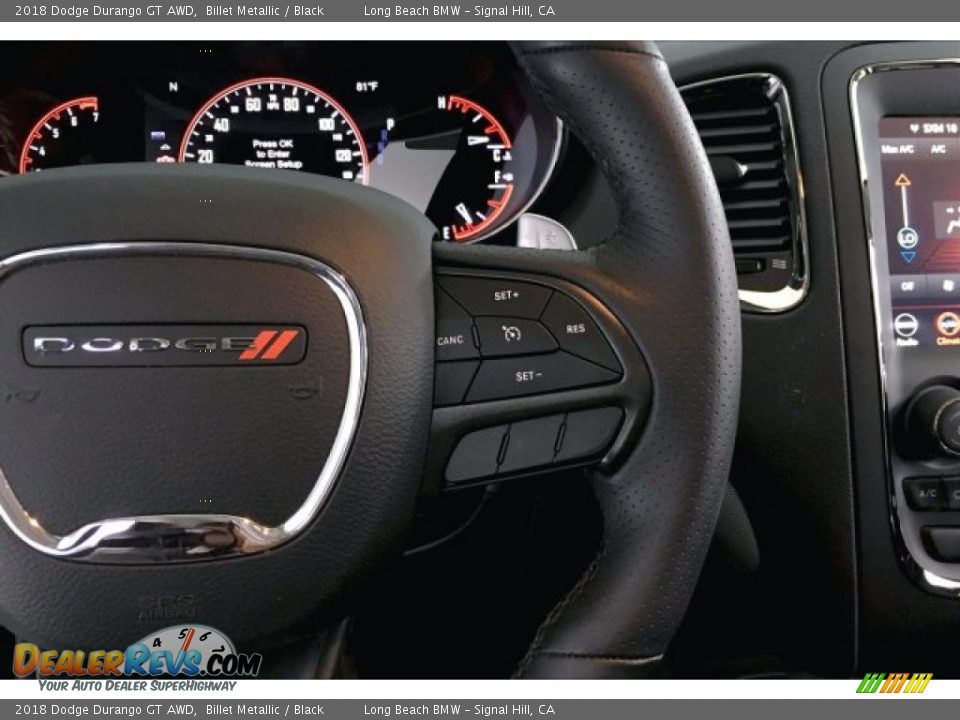 2018 Dodge Durango GT AWD Billet Metallic / Black Photo #15