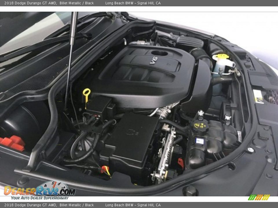 2018 Dodge Durango GT AWD Billet Metallic / Black Photo #26