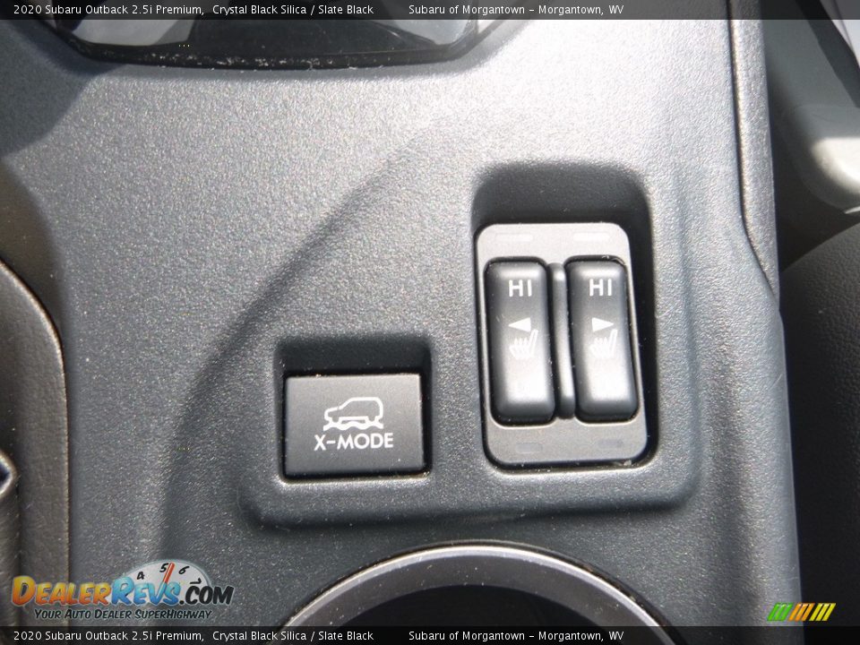 2020 Subaru Outback 2.5i Premium Crystal Black Silica / Slate Black Photo #20