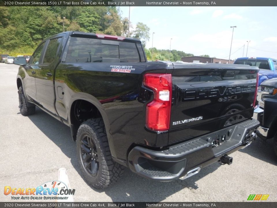 2020 Chevrolet Silverado 1500 LT Trail Boss Crew Cab 4x4 Black / Jet Black Photo #3