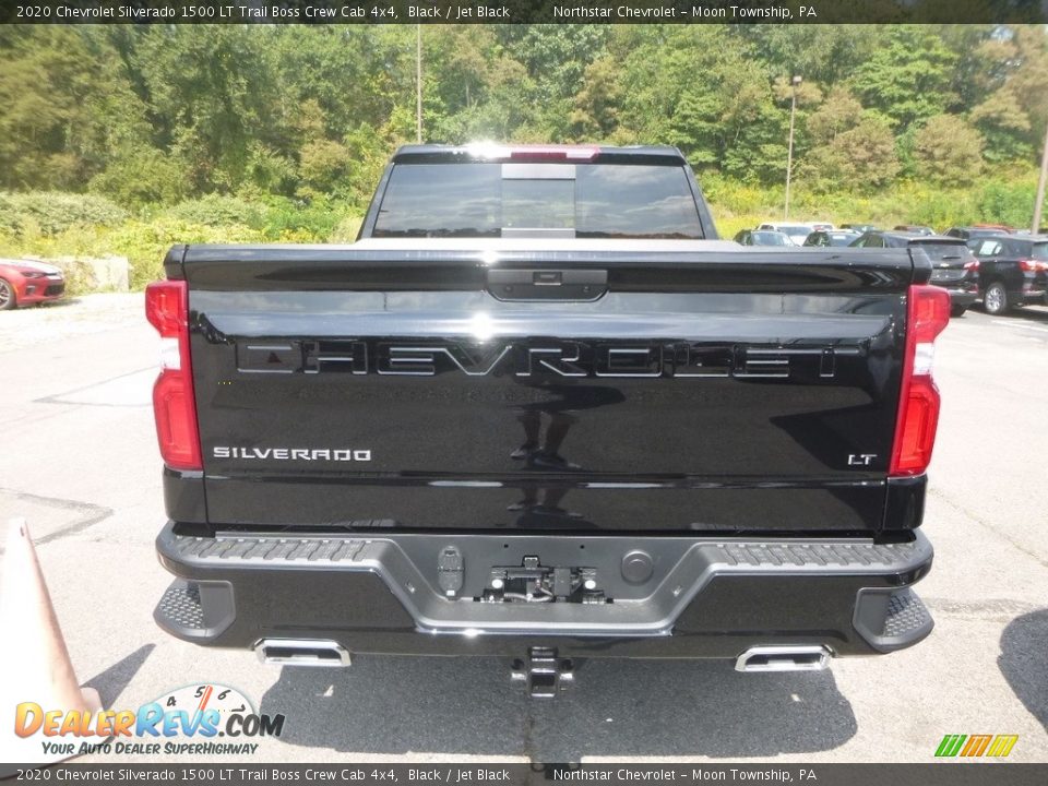 2020 Chevrolet Silverado 1500 LT Trail Boss Crew Cab 4x4 Black / Jet Black Photo #4