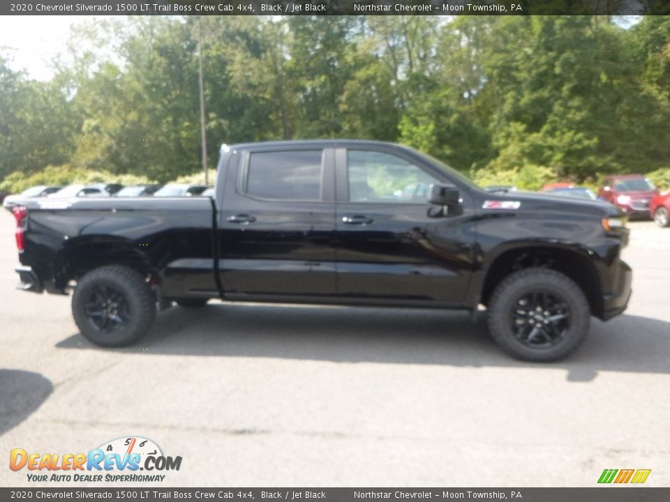 2020 Chevrolet Silverado 1500 LT Trail Boss Crew Cab 4x4 Black / Jet Black Photo #6