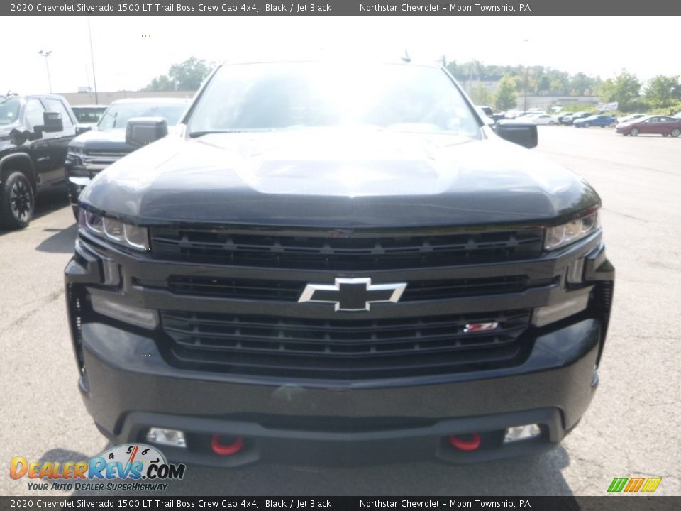 2020 Chevrolet Silverado 1500 LT Trail Boss Crew Cab 4x4 Black / Jet Black Photo #8