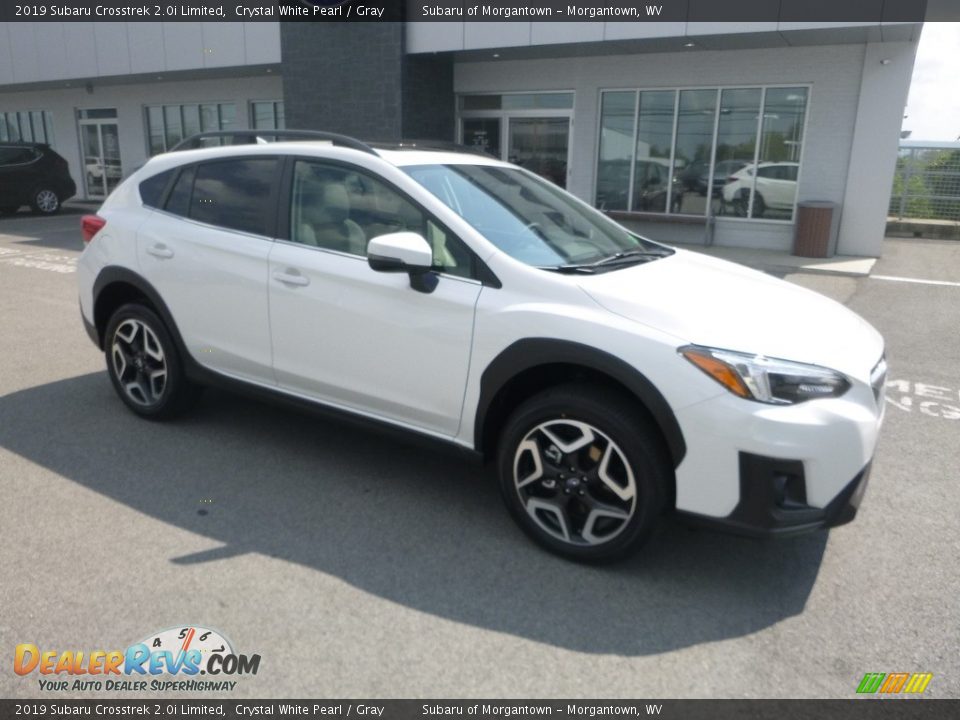 2019 Subaru Crosstrek 2.0i Limited Crystal White Pearl / Gray Photo #1