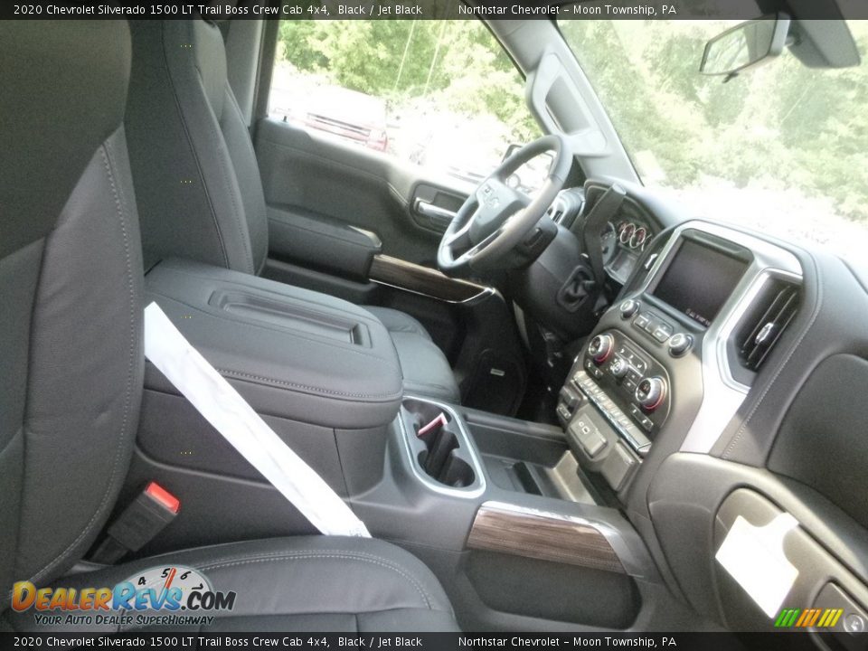 2020 Chevrolet Silverado 1500 LT Trail Boss Crew Cab 4x4 Black / Jet Black Photo #10