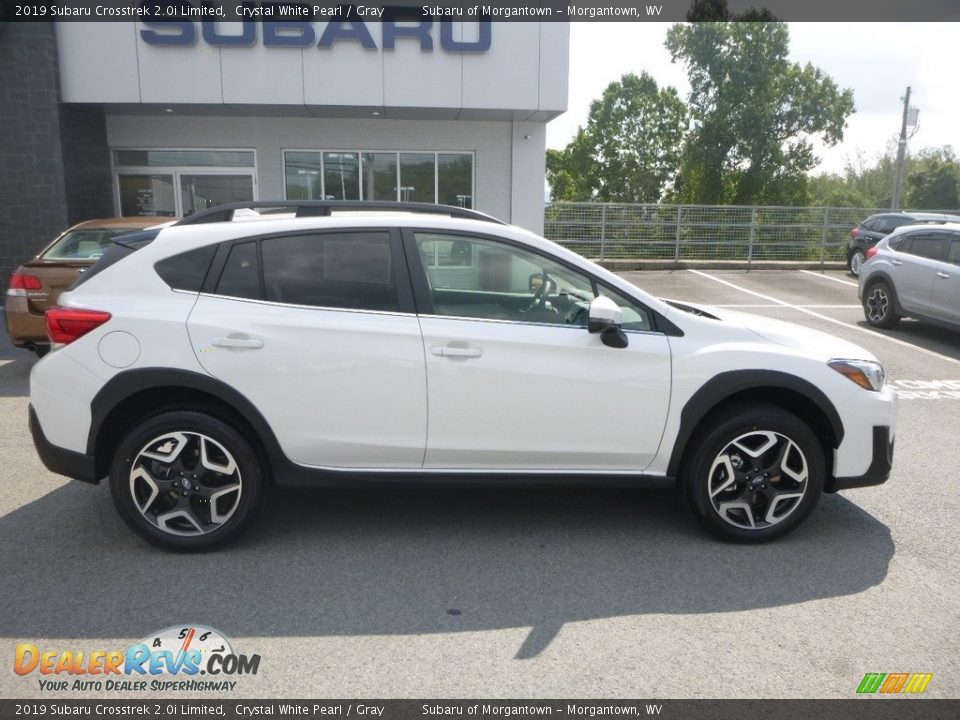 2019 Subaru Crosstrek 2.0i Limited Crystal White Pearl / Gray Photo #3