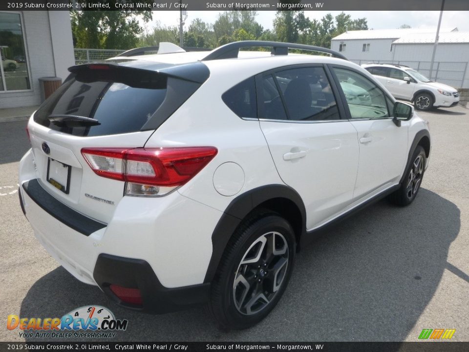 2019 Subaru Crosstrek 2.0i Limited Crystal White Pearl / Gray Photo #4