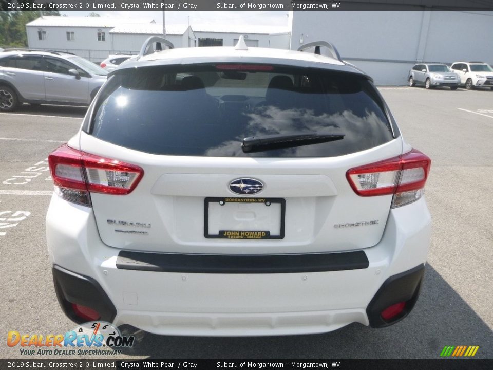 2019 Subaru Crosstrek 2.0i Limited Crystal White Pearl / Gray Photo #5