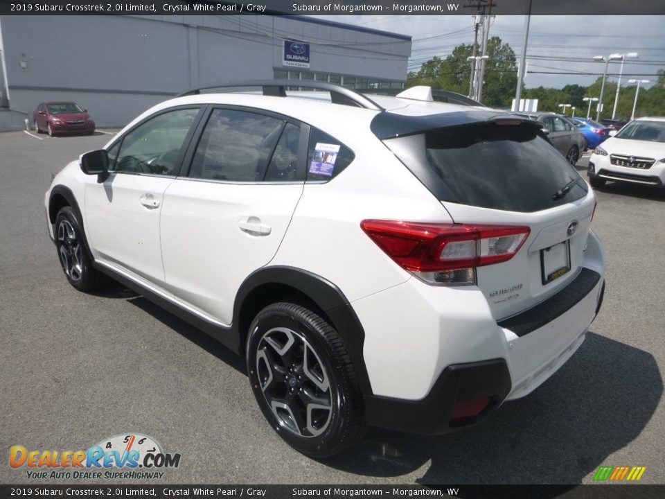 2019 Subaru Crosstrek 2.0i Limited Crystal White Pearl / Gray Photo #6