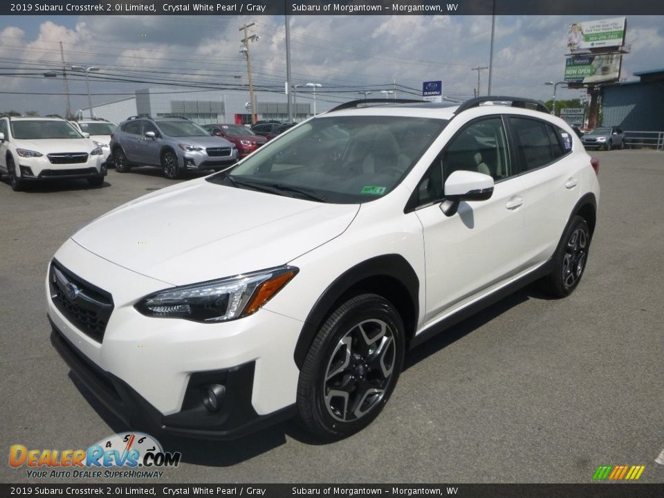 2019 Subaru Crosstrek 2.0i Limited Crystal White Pearl / Gray Photo #8