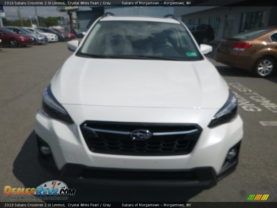 2019 Subaru Crosstrek 2.0i Limited Crystal White Pearl / Gray Photo #9