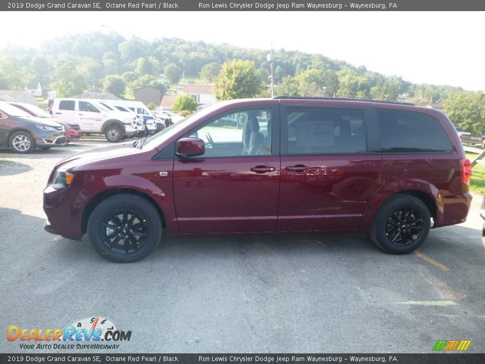 2019 Dodge Grand Caravan SE Octane Red Pearl / Black Photo #2