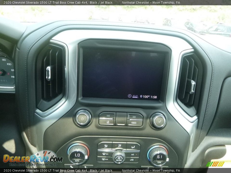 2020 Chevrolet Silverado 1500 LT Trail Boss Crew Cab 4x4 Black / Jet Black Photo #18