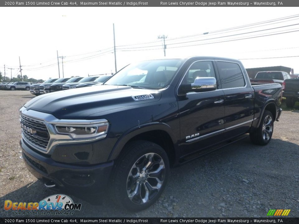 2020 Ram 1500 Limited Crew Cab 4x4 Maximum Steel Metallic / Indigo/Frost Photo #1