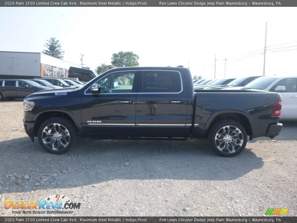 2020 Ram 1500 Limited Crew Cab 4x4 Maximum Steel Metallic / Indigo/Frost Photo #2