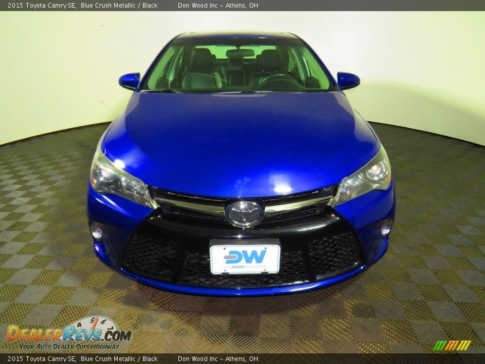 2015 Toyota Camry SE Blue Crush Metallic / Black Photo #5
