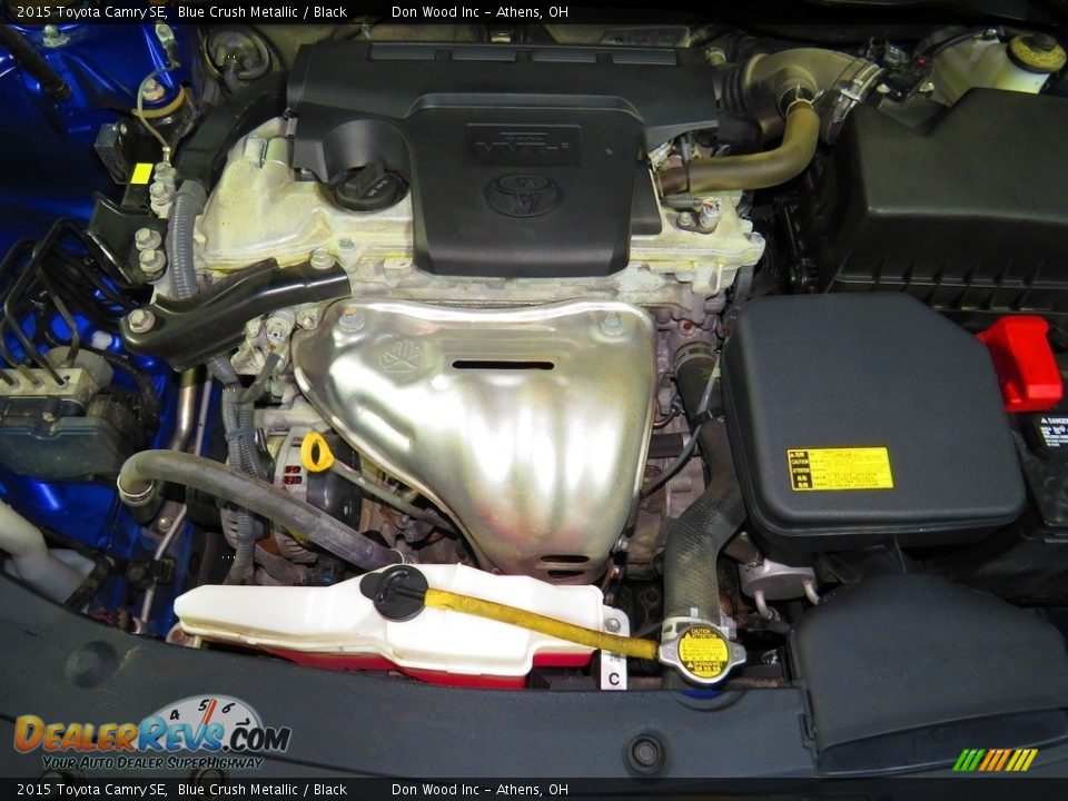 2015 Toyota Camry SE Blue Crush Metallic / Black Photo #7