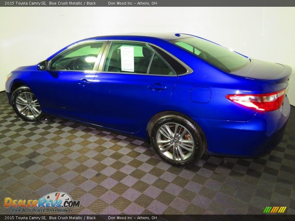 2015 Toyota Camry SE Blue Crush Metallic / Black Photo #10