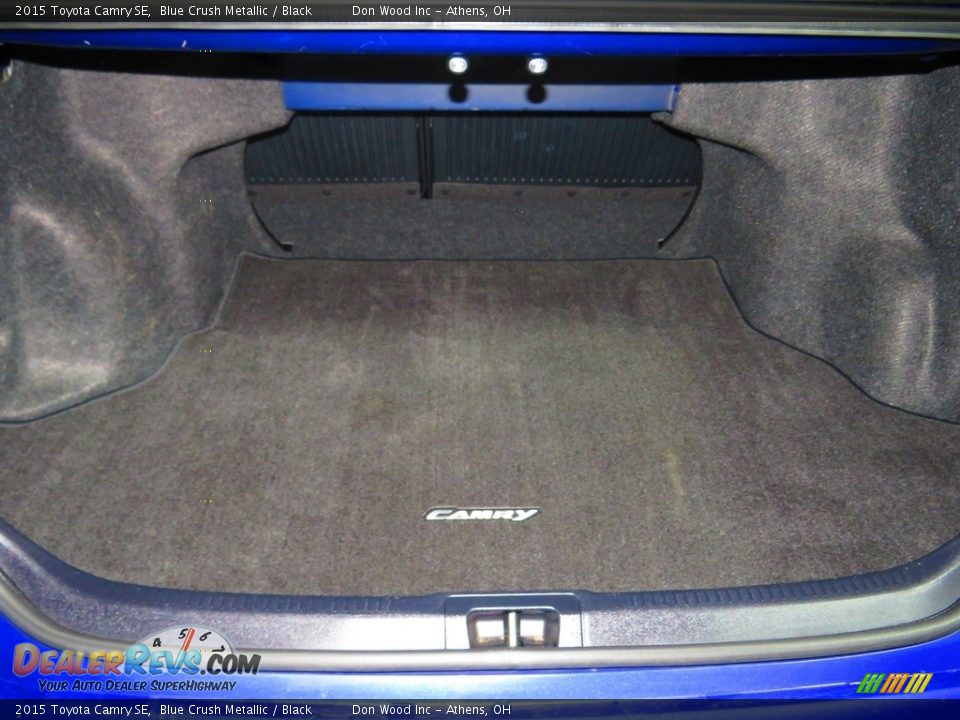 2015 Toyota Camry SE Blue Crush Metallic / Black Photo #14