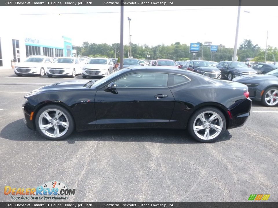 Black 2020 Chevrolet Camaro LT Coupe Photo #2