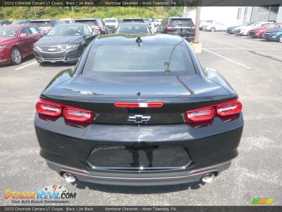 2020 Chevrolet Camaro LT Coupe Black / Jet Black Photo #4