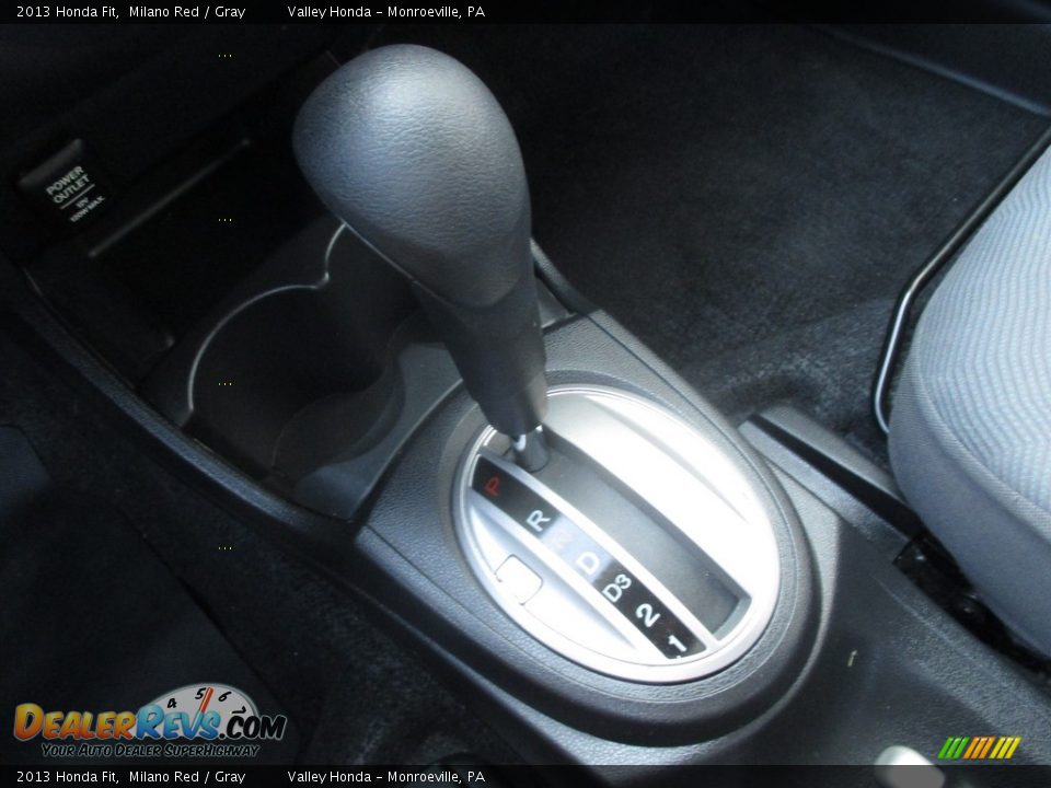 2013 Honda Fit Milano Red / Gray Photo #14