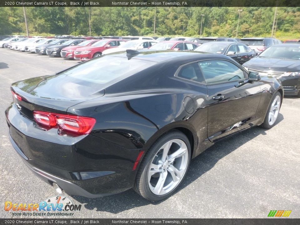 2020 Chevrolet Camaro LT Coupe Black / Jet Black Photo #5