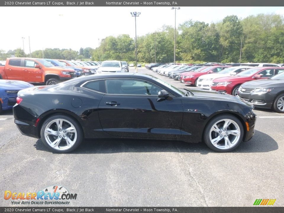 2020 Chevrolet Camaro LT Coupe Black / Jet Black Photo #6