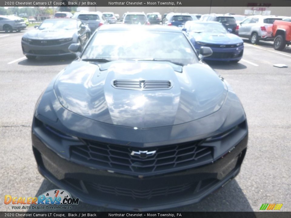 2020 Chevrolet Camaro LT Coupe Black / Jet Black Photo #8