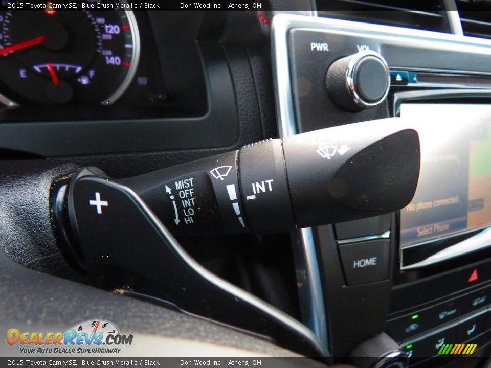 2015 Toyota Camry SE Blue Crush Metallic / Black Photo #31