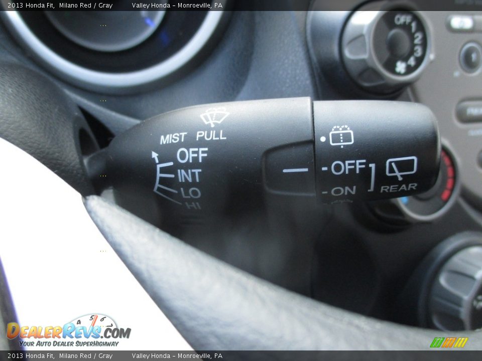 2013 Honda Fit Milano Red / Gray Photo #17