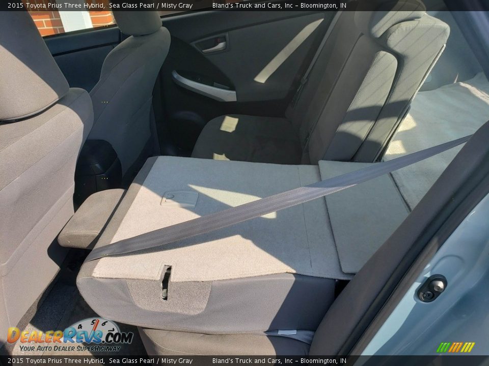 2015 Toyota Prius Three Hybrid Sea Glass Pearl / Misty Gray Photo #29