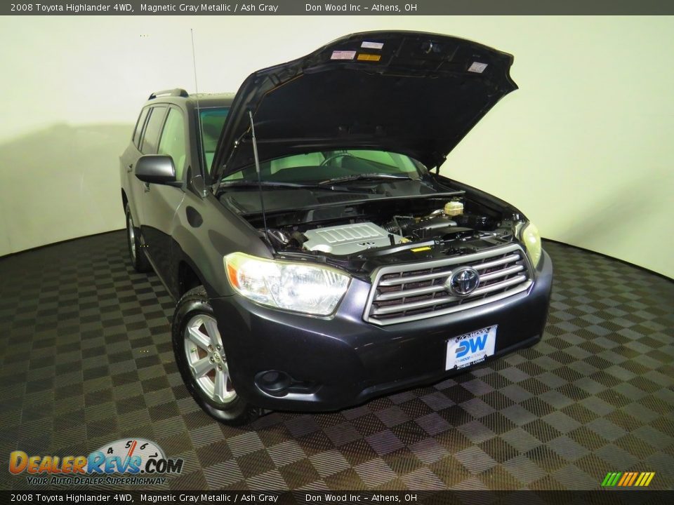 2008 Toyota Highlander 4WD Magnetic Gray Metallic / Ash Gray Photo #5