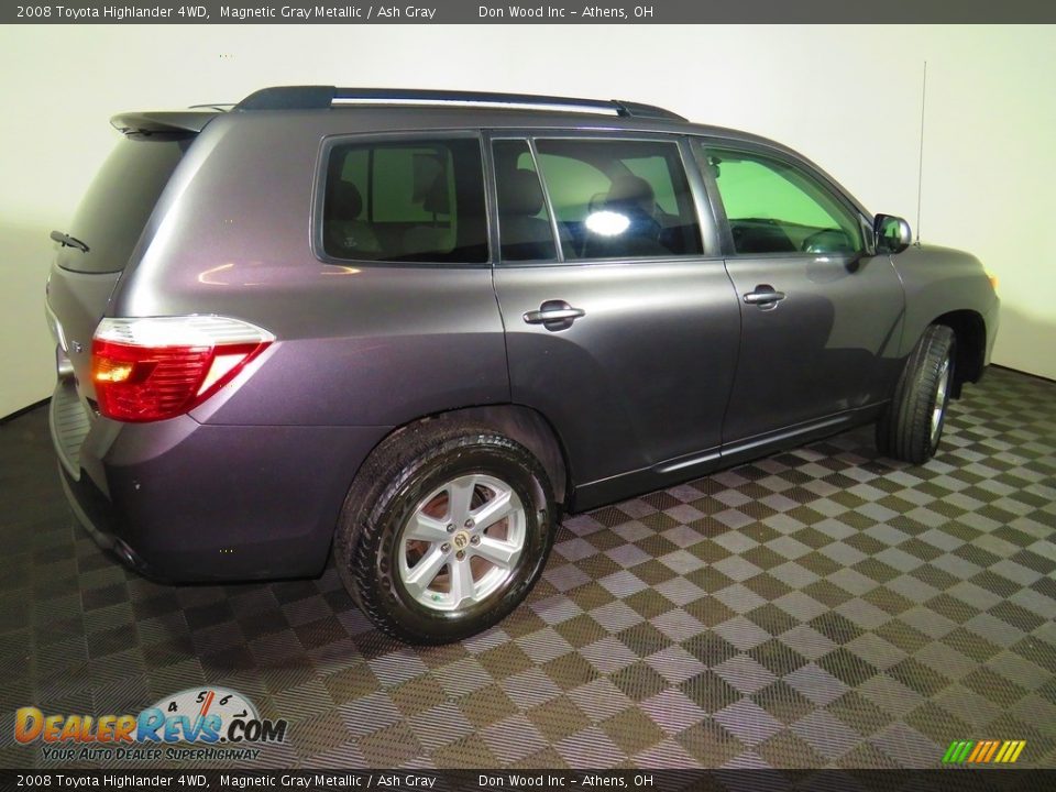 2008 Toyota Highlander 4WD Magnetic Gray Metallic / Ash Gray Photo #14