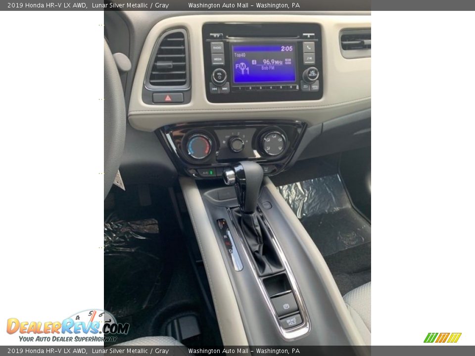 2019 Honda HR-V LX AWD Lunar Silver Metallic / Gray Photo #31