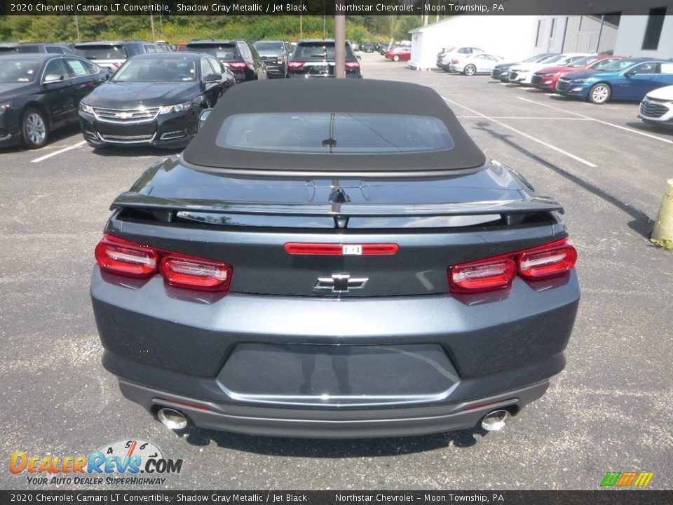 2020 Chevrolet Camaro LT Convertible Shadow Gray Metallic / Jet Black Photo #4