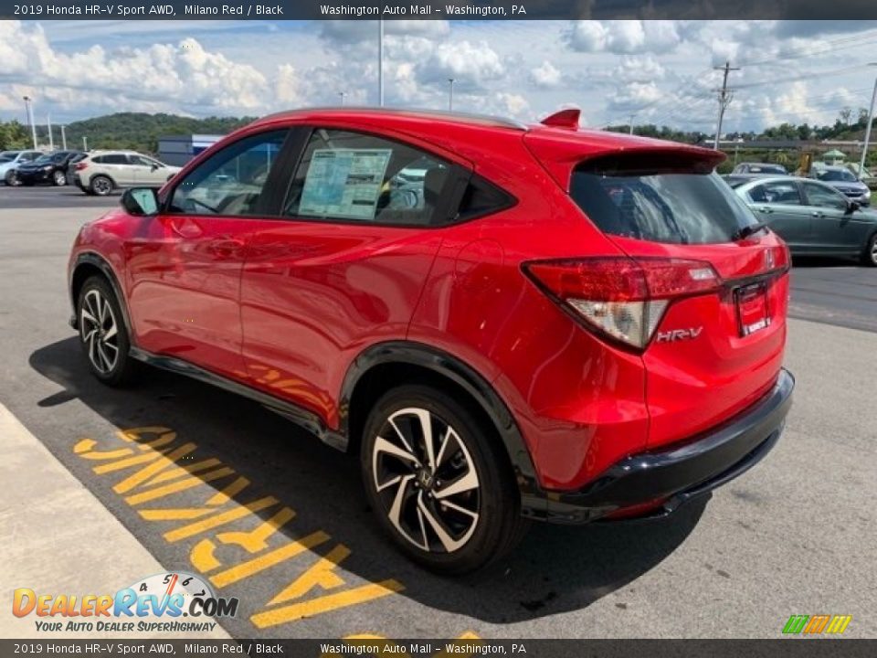 2019 Honda HR-V Sport AWD Milano Red / Black Photo #5