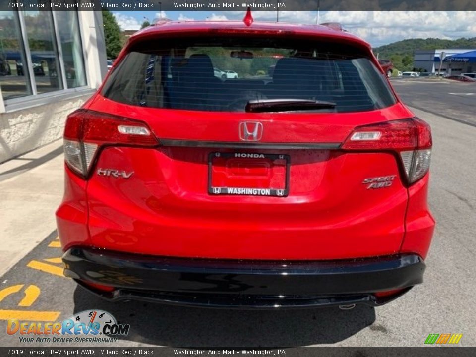 2019 Honda HR-V Sport AWD Milano Red / Black Photo #6