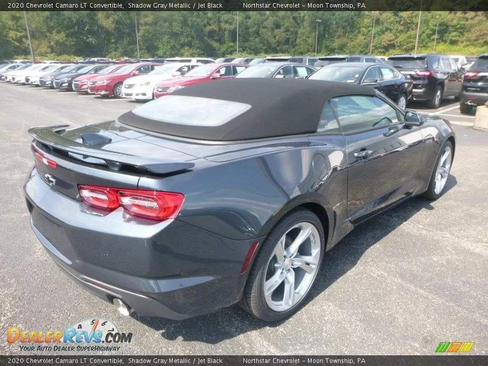 2020 Chevrolet Camaro LT Convertible Shadow Gray Metallic / Jet Black Photo #5