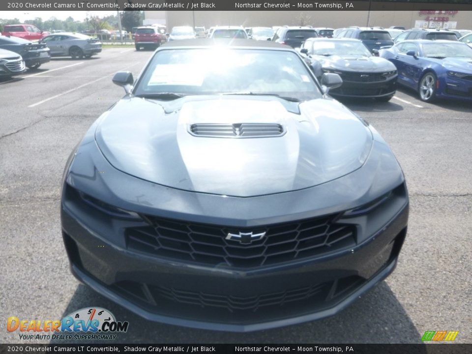 2020 Chevrolet Camaro LT Convertible Shadow Gray Metallic / Jet Black Photo #7