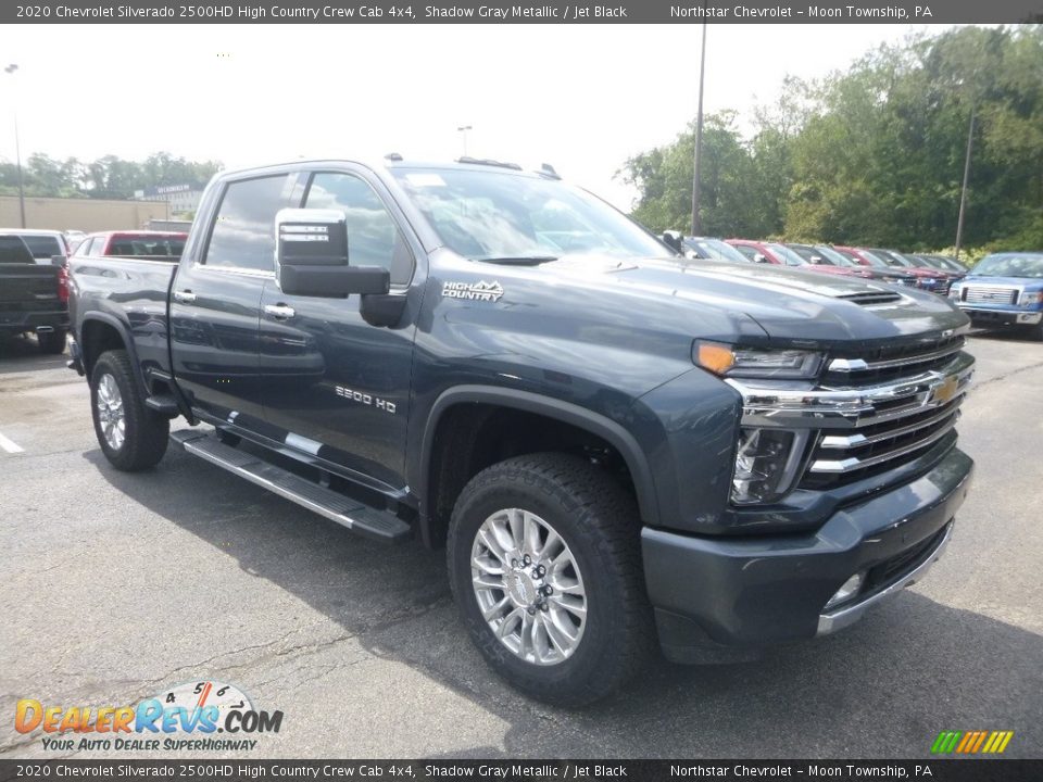 2020 Chevrolet Silverado 2500HD High Country Crew Cab 4x4 Shadow Gray Metallic / Jet Black Photo #6