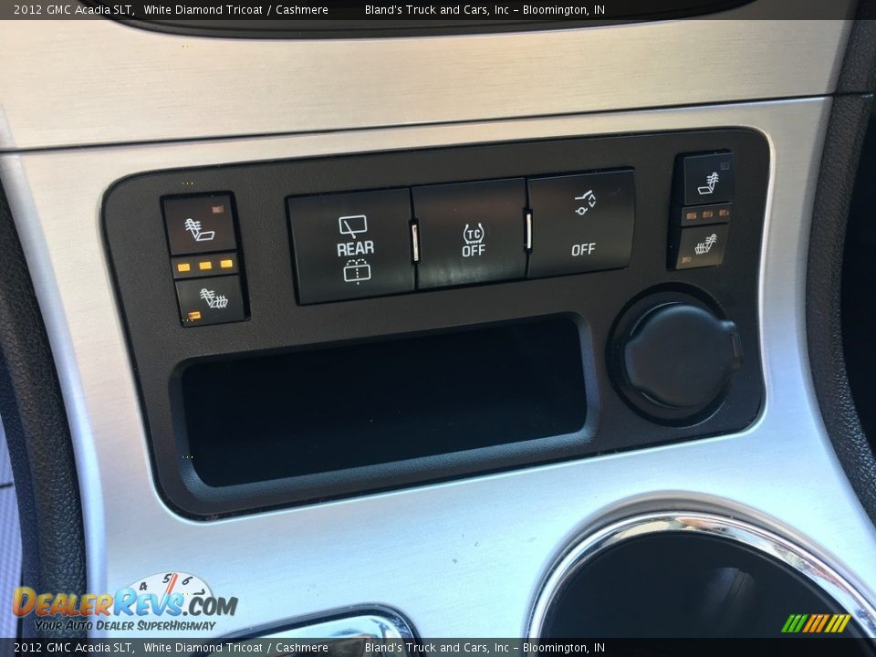 2012 GMC Acadia SLT White Diamond Tricoat / Cashmere Photo #24
